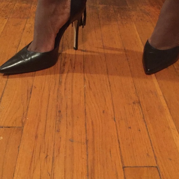 "Not Cha Momma' s" Black heels 😂TOPSHOP - Picture 4 of 7